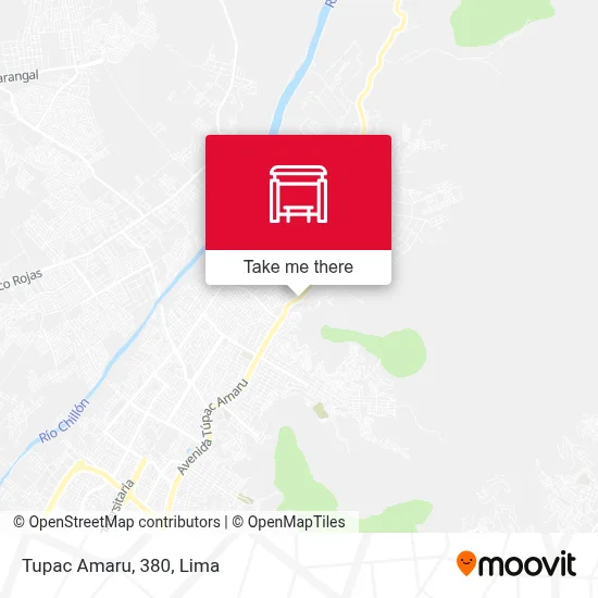 Tupac Amaru, 380 map