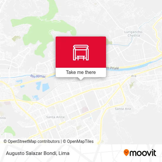 Augusto Salazar Bondi map