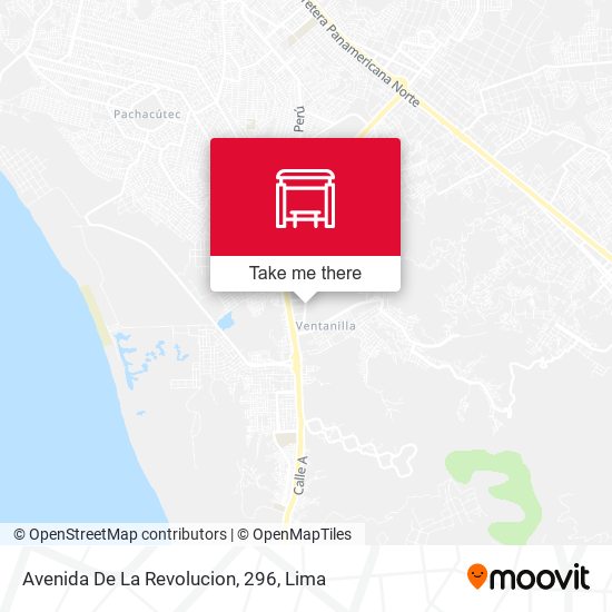 Avenida De La Revolucion, 296 map