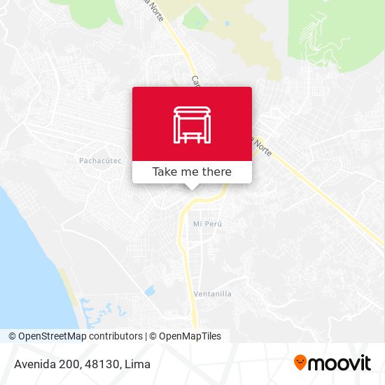 Mapa de Avenida 200, 48130