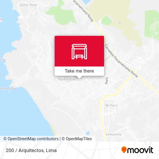 200 / Arquitectos map