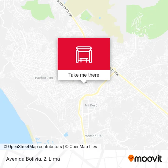 Avenida Bolivia, 2 map