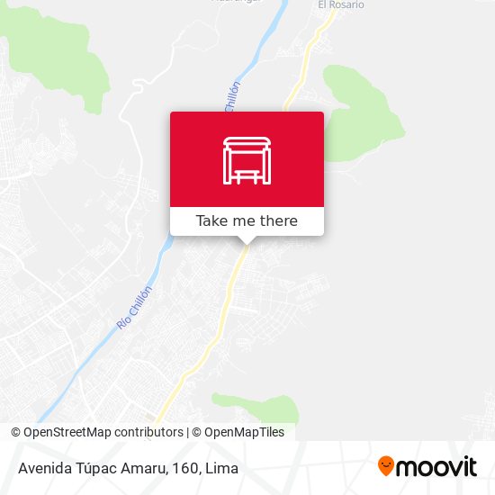 Avenida Túpac Amaru, 160 map