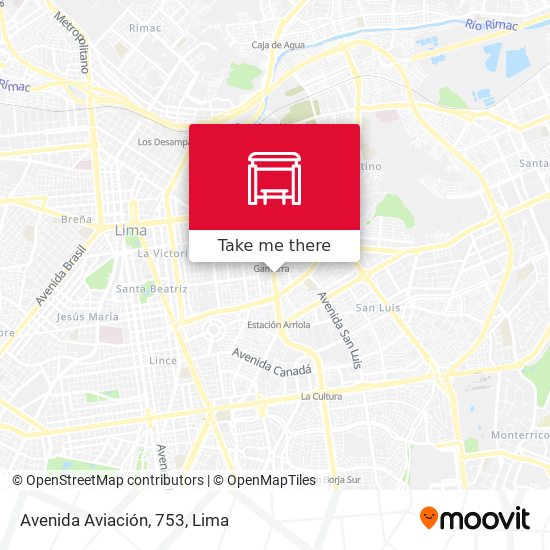 Avenida Aviación, 753 map
