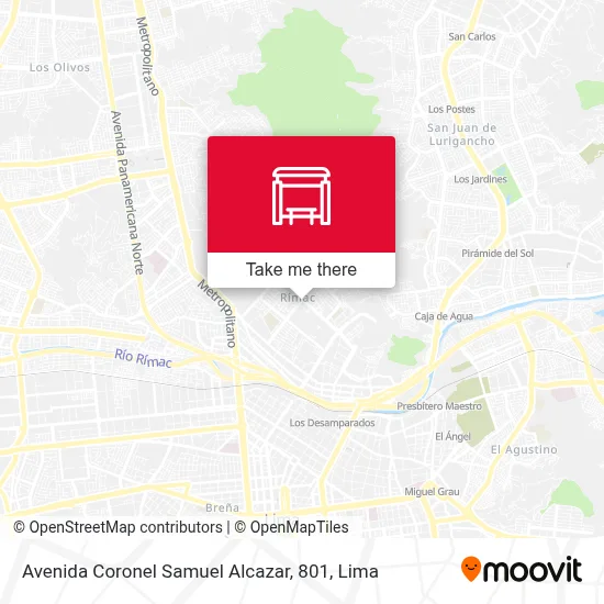 Avenida Coronel Samuel Alcazar, 801 map