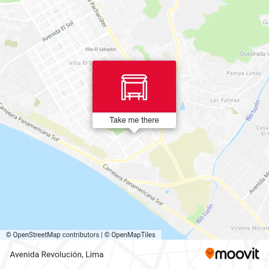 Avenida Revolución map