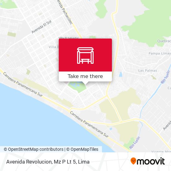 Avenida Revolucion, Mz P Lt 5 map