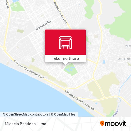 Micaela Bastidas map