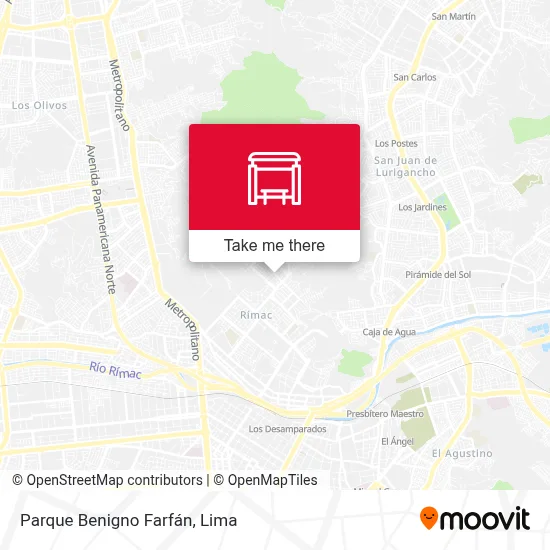 Parque Benigno Farfán map