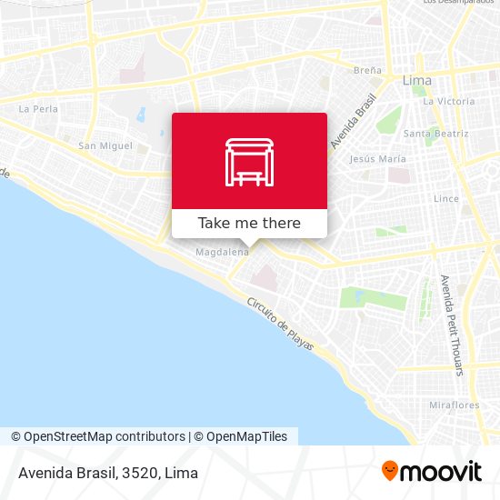 Avenida Brasil, 3520 map