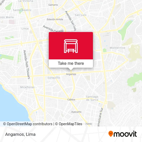 Angamos map