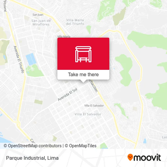 Parque Industrial map