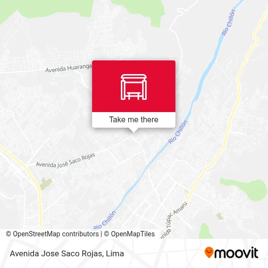 Avenida Jose Saco Rojas map