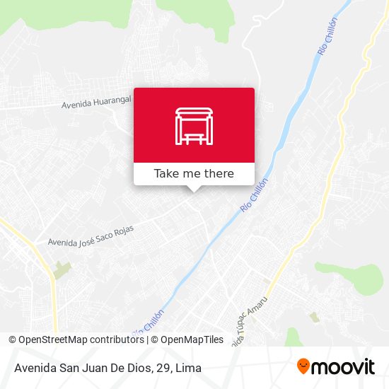 Mapa de Avenida San Juan De Dios, 29