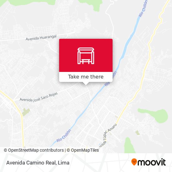Mapa de Avenida Camino Real