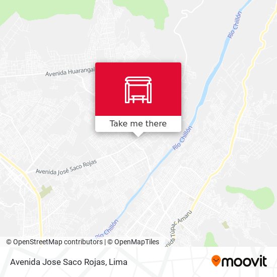 Mapa de Avenida Jose Saco Rojas