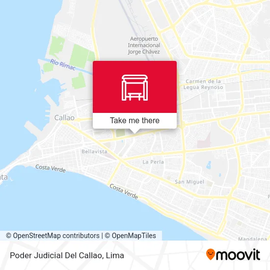 Mapa de Poder Judicial Del Callao