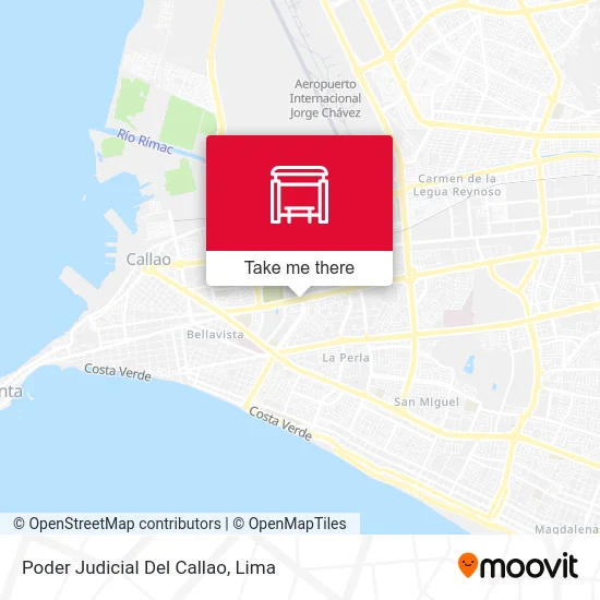 Mapa de Poder Judicial Del Callao