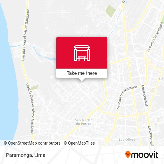 Paramonga map