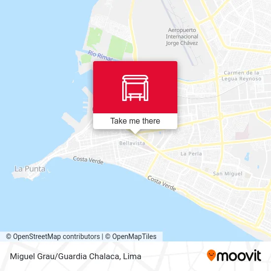 Miguel Grau/Guardia Chalaca map