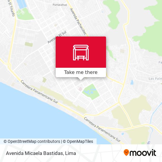 Mapa de Avenida Micaela Bastidas