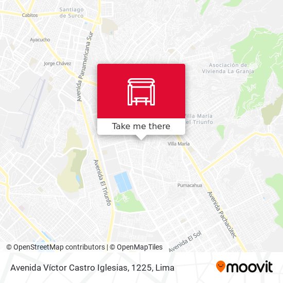 Avenida Víctor Castro Iglesias, 1225 map