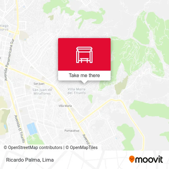 Mapa de Ricardo Palma