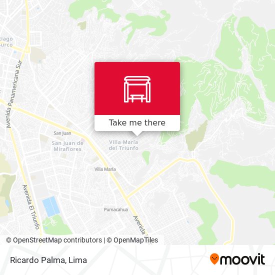 Mapa de Ricardo Palma