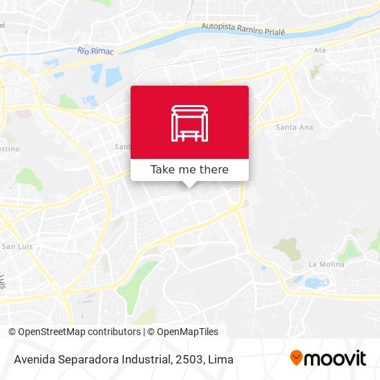Avenida Separadora Industrial, 2503 map