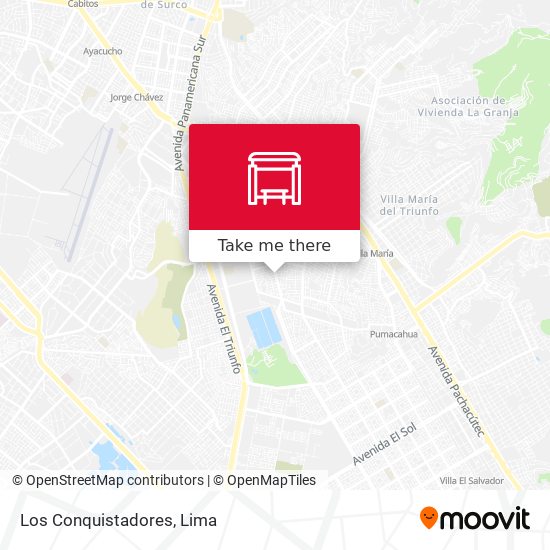Mapa de Los Conquistadores