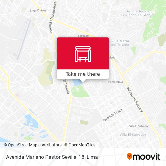 Avenida Mariano Pastor Sevilla, 18 map