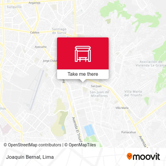 Joaquín Bernal map