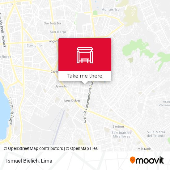 Mapa de Ismael Bielich