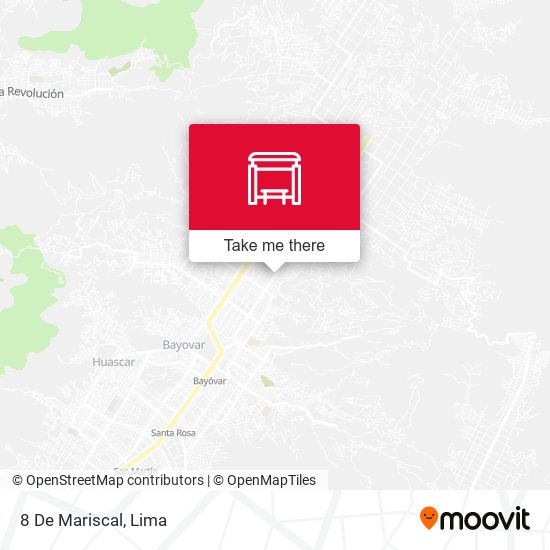 Mapa de 8 De Mariscal