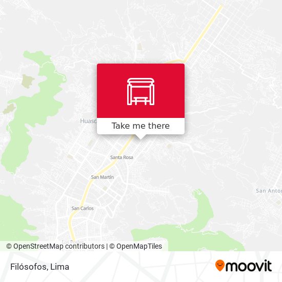 Mapa de Filósofos