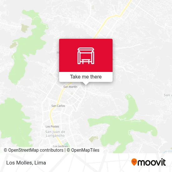 Los Molles map