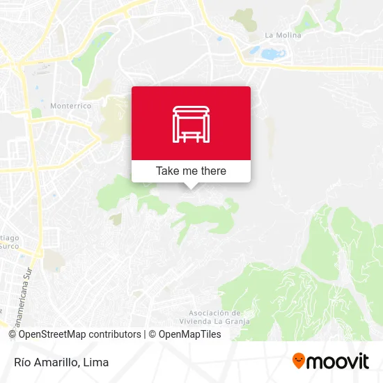 Mapa de Río Amarillo