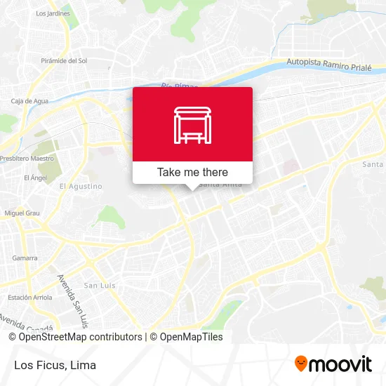 Los Ficus map