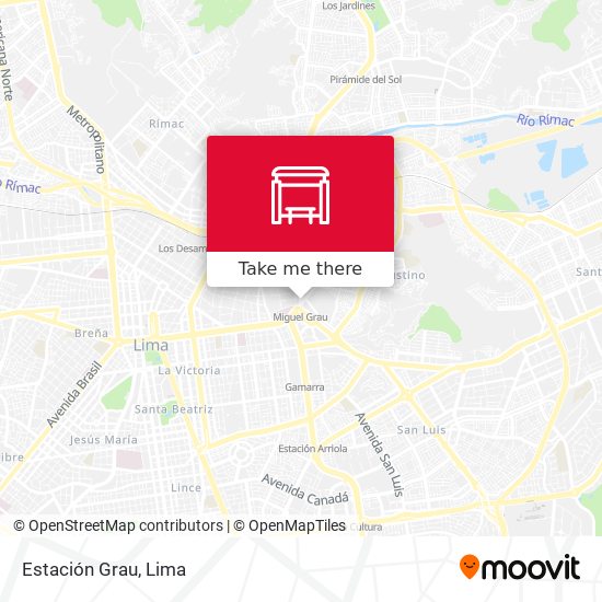 Mapa de Estación Grau