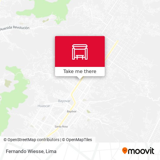 Mapa de Fernando Wiesse
