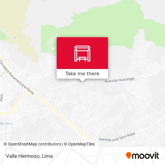 Valle Hermoso map