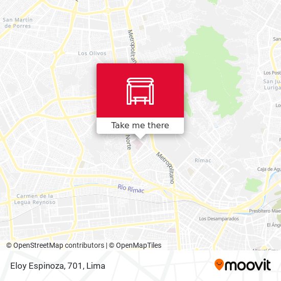 Eloy Espinoza, 701 map