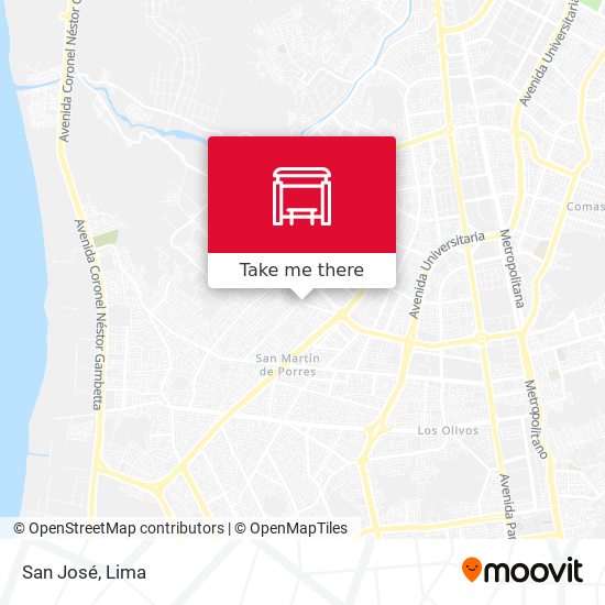 San José map