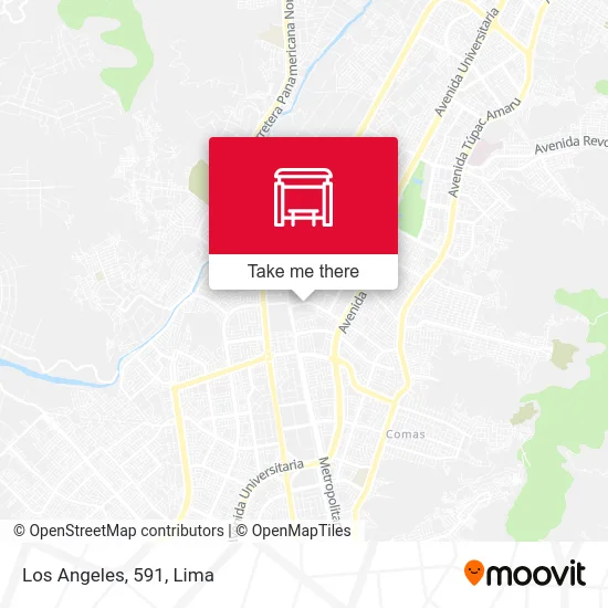Los Angeles, 591 map