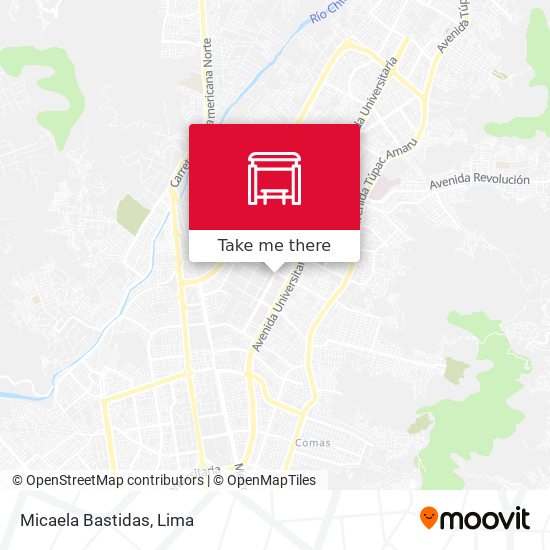 Micaela Bastidas map