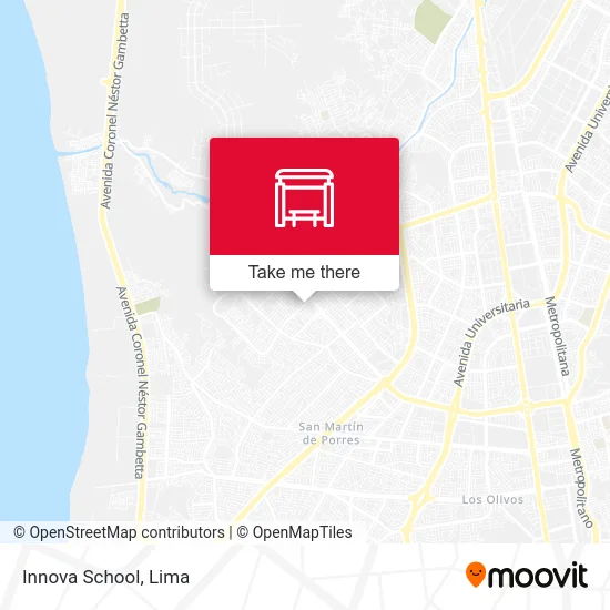 Innova School map