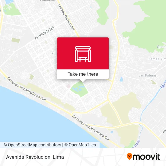 Avenida Revolucion map