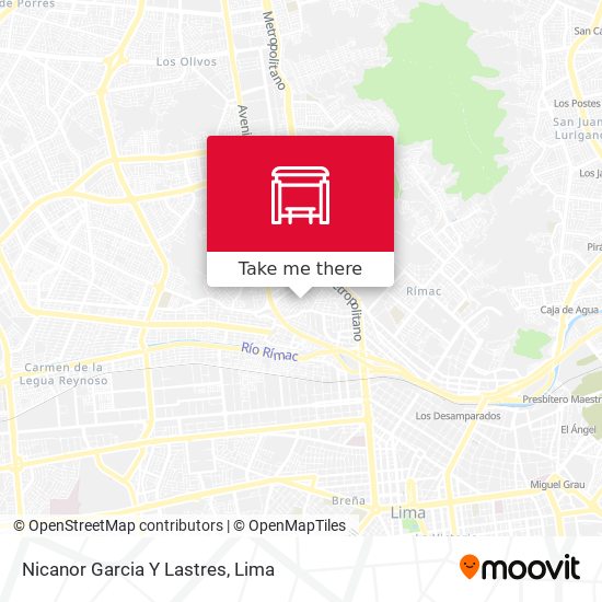 Mapa de Nicanor Garcia Y Lastres