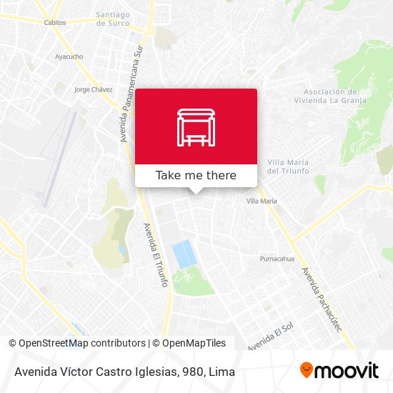 Avenida Víctor Castro Iglesias, 980 map