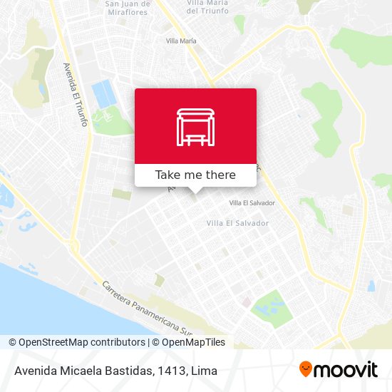 Avenida Micaela Bastidas, 1413 map
